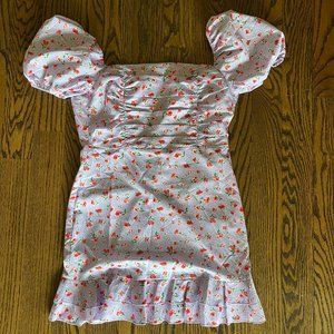 Floral lsf look alike dress